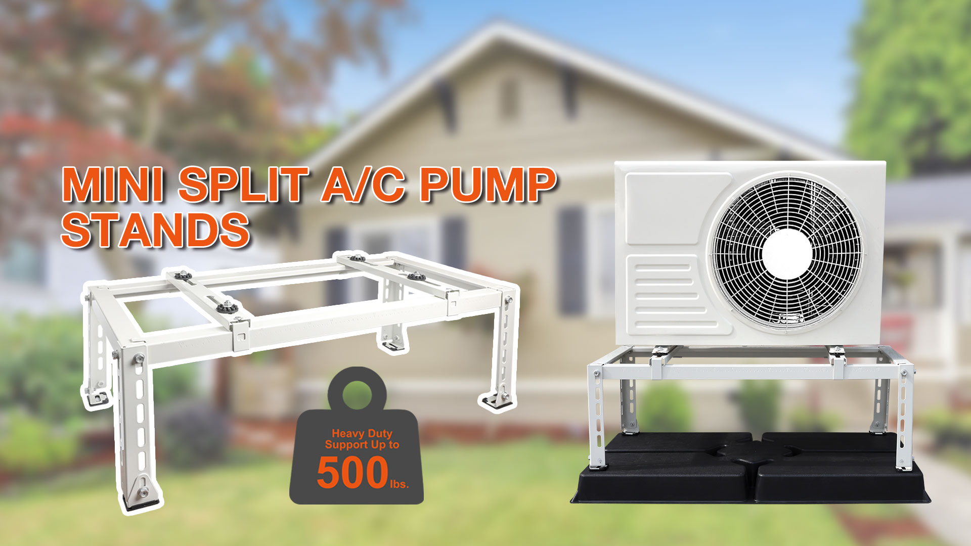 MINI SPLIT A/C PUMP STANDS