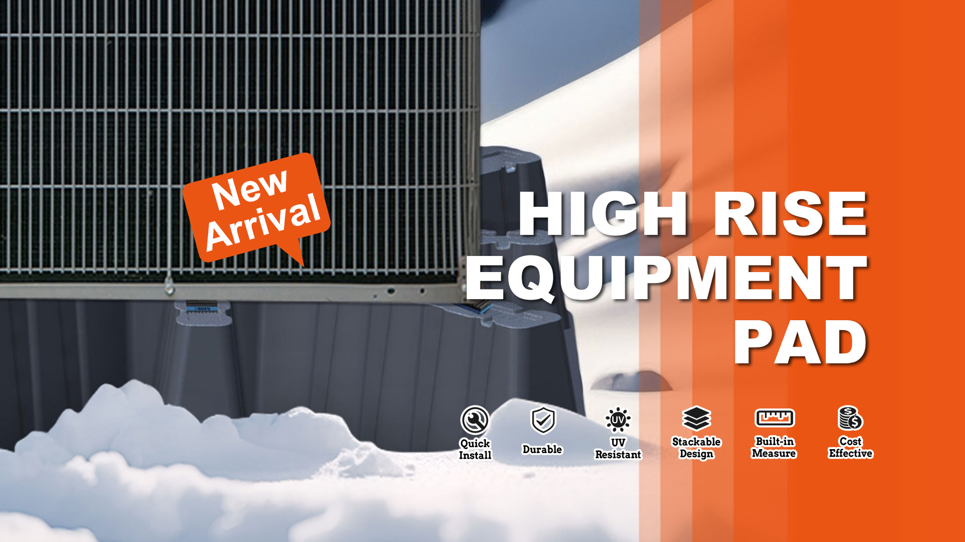 HIGH RISE EQUIPMENT PAD Pre-order