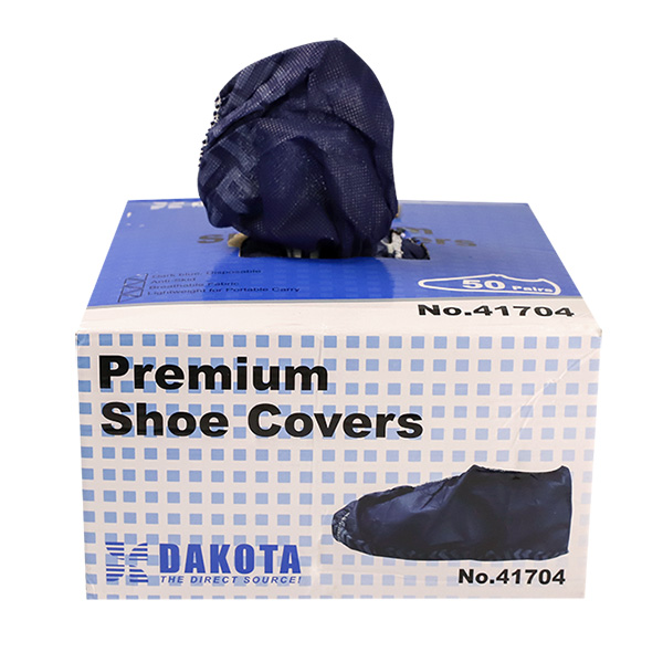 PREMIUM DARK BLUE SHOE COVERS