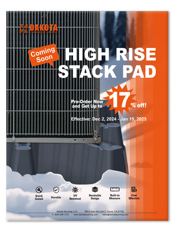 HIGH RISE EQUIPMENT PADS