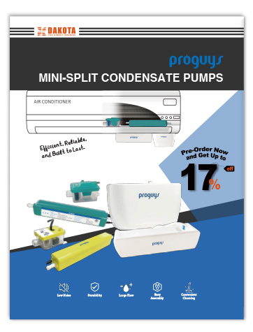 MINI-SPLIT CONDENSATE PUMPS