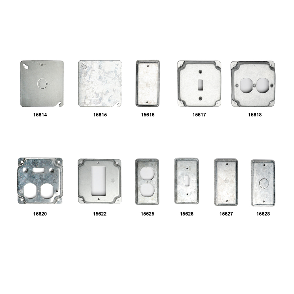 STEEL ELECTRICAL BOX COVERS